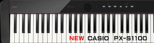電子ピアノ　カシオ　PX-S1100　名古屋のピアノ専門店　親和楽器